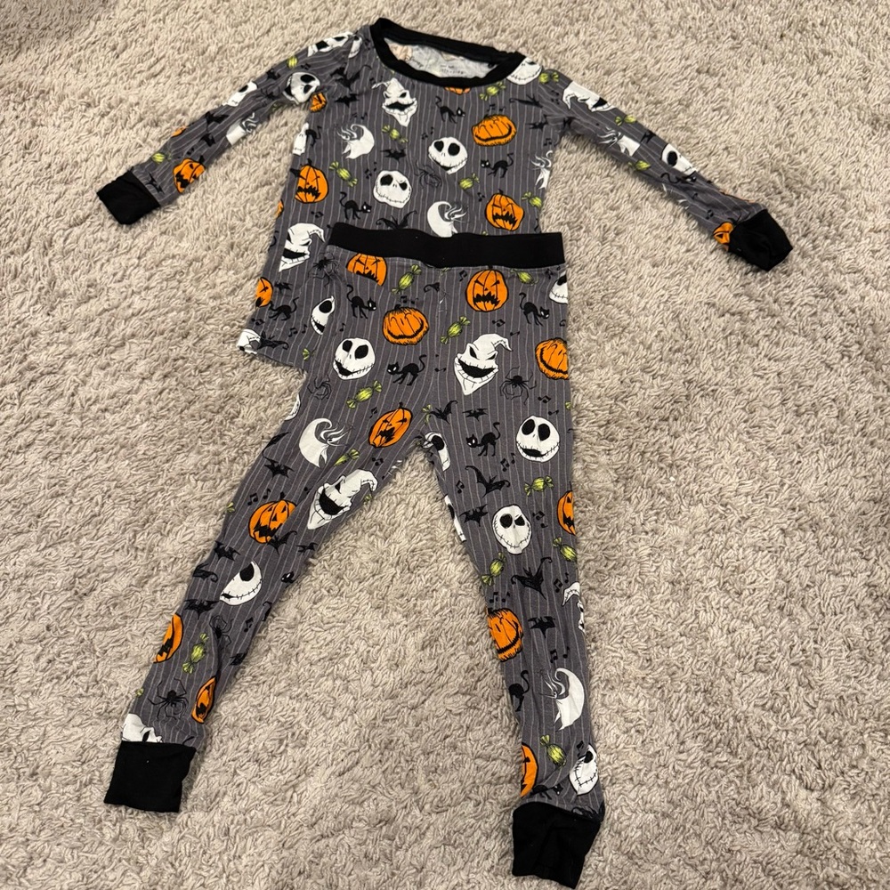 Little Sleepies x Nightmare Before Christmas PJ Set - 18-24 Months